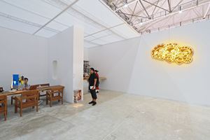 Rirkrit Tiravanija and Tschabalala Self, <a href='/art-galleries/pilar-corrias/' target='_blank'>Pilar Corrias</a>, West Bund Art & Design, Shanghai (7–10 November 2019). Courtesy Ocula & West Bund Art & Design. Photo: Xing Zhenzhong.